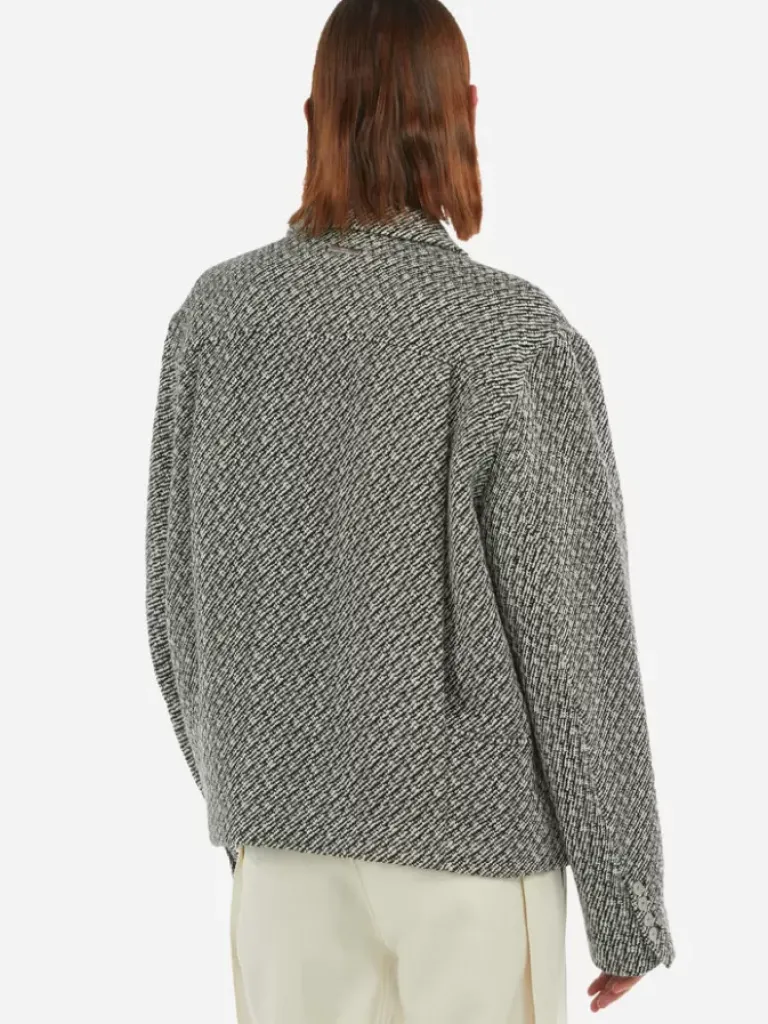 Men C2H4 007 - Corbusian Weaving Jacket