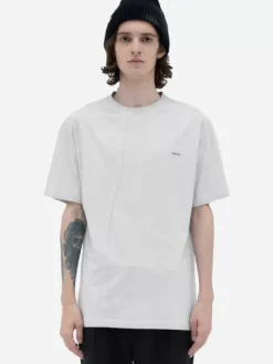 Men C2H4 002 - Crooked Panelled T-Shirt