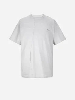 Men C2H4 002 - Crooked Panelled T-Shirt