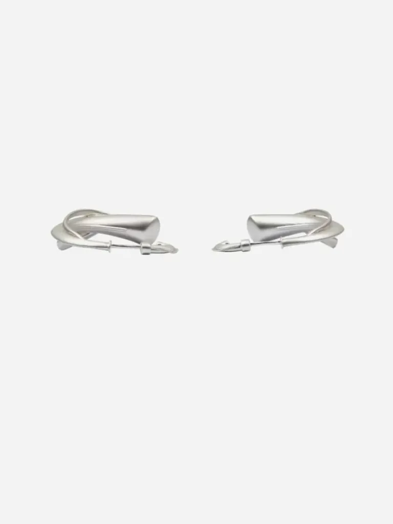 Men C2H4 007 - Curvilinear Earring