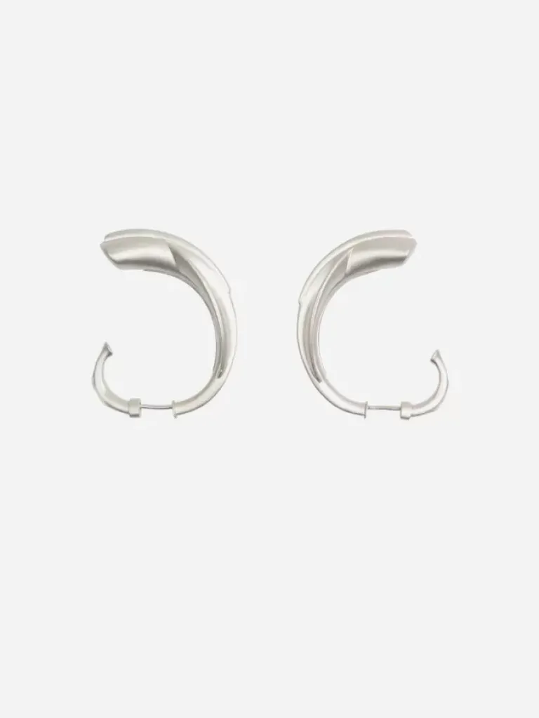 Men C2H4 007 - Curvilinear Earring