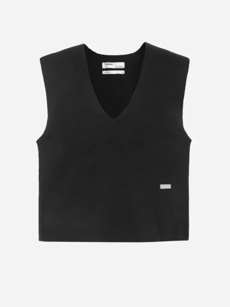 Men C2H4 005 - Deep V-Neck Knit Vest