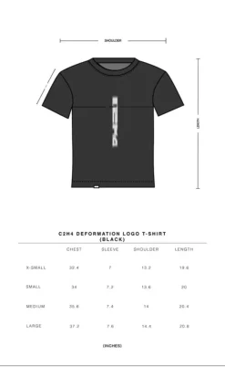 Women C2H4 007 - Deformation Logo T-Shirt