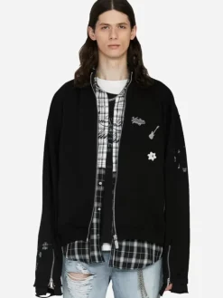 Men C2H4 003 - Distressed Jacket