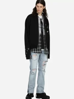Men C2H4 003 - Distressed Jacket