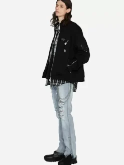 Men C2H4 003 - Distressed Jacket