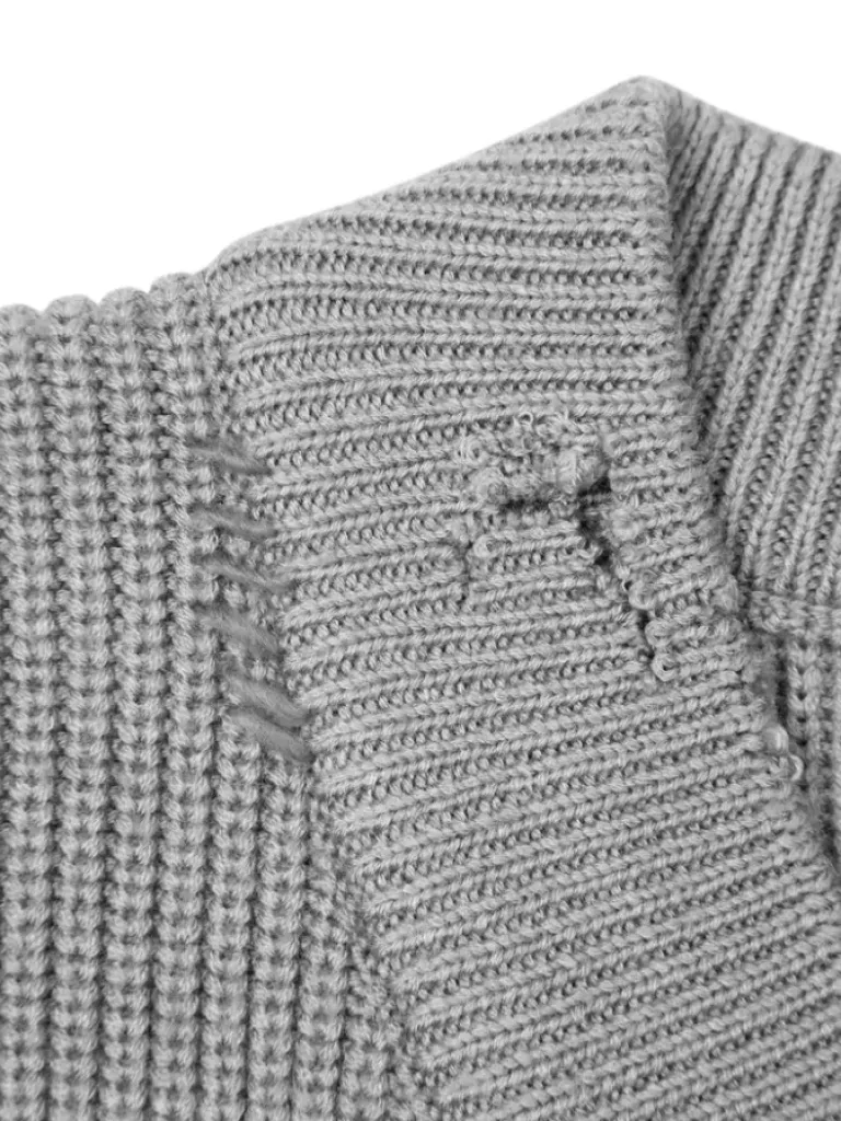 Men C2H4 006 - Distressed Knit Vest