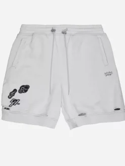 Men C2H4 003 - Distressed Sweat Shorts