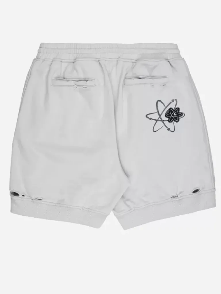 Men C2H4 003 - Distressed Sweat Shorts