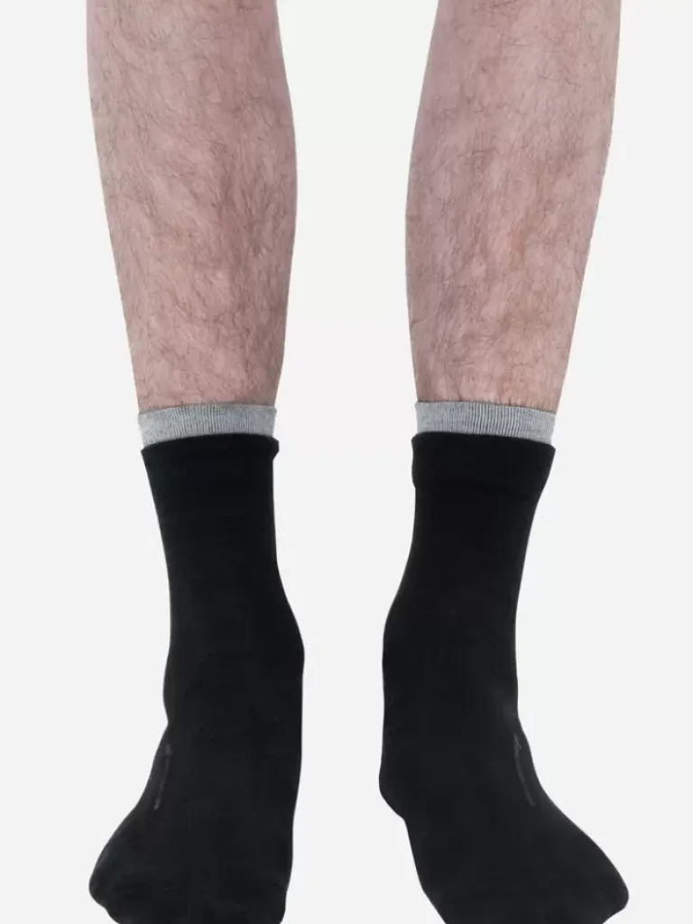 Men C2H4 002 - Double Cuffs Socks