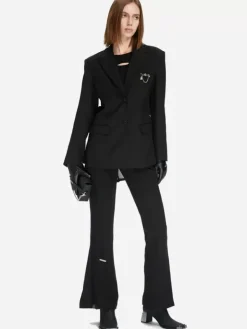 Women C2H4 005 - Double Layered Arch Tailored Jacket