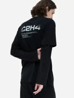Men C2H4 002 - Double Layer Long-Sleeve T-Shirt