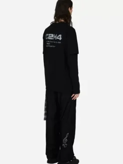 Men C2H4 003 - Double Layer Long-Sleeve T-Shirt