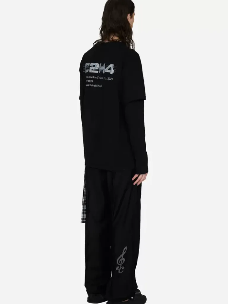 Men C2H4 003 - Double Layer Long-Sleeve T-Shirt