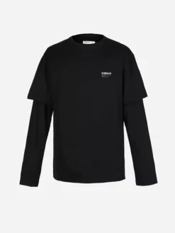 Men C2H4 003 - Double Layer Long-Sleeve T-Shirt