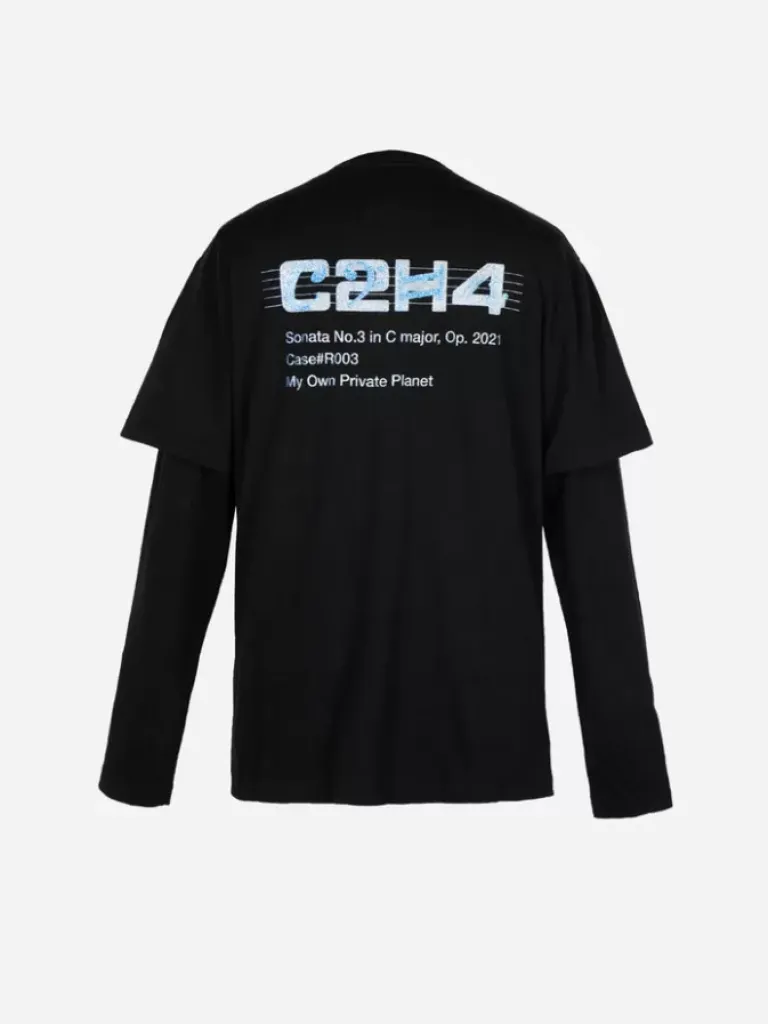 Men C2H4 003 - Double Layer Long-Sleeve T-Shirt
