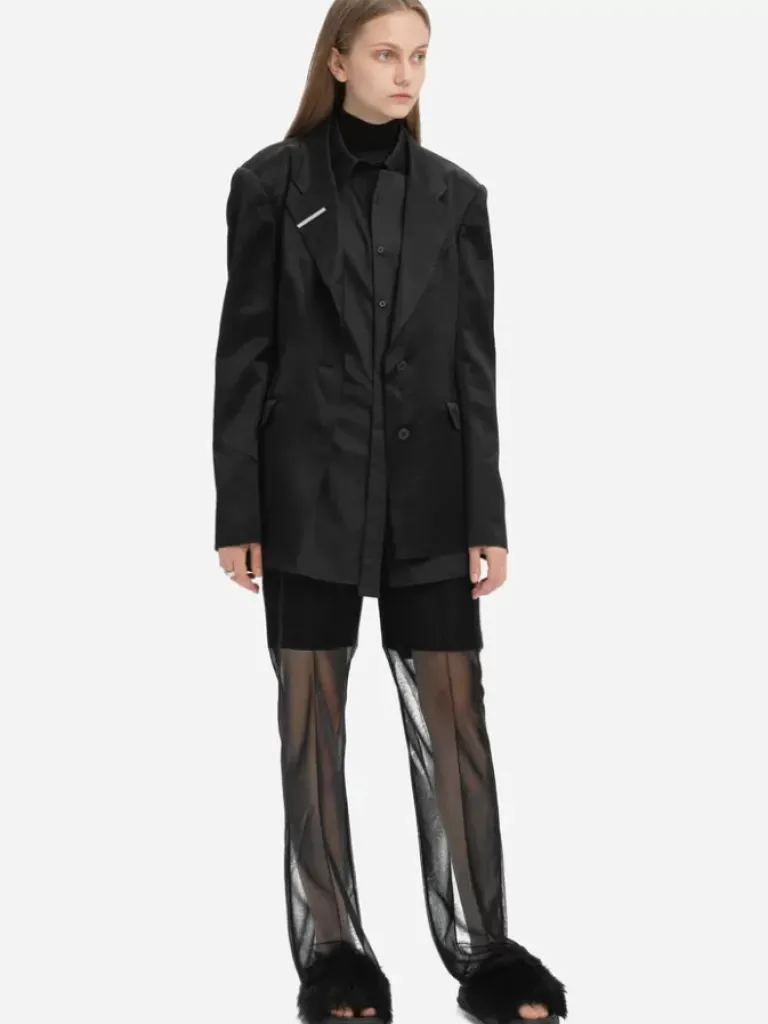 Women C2H4 004 - Double Layer Tailored Jacket