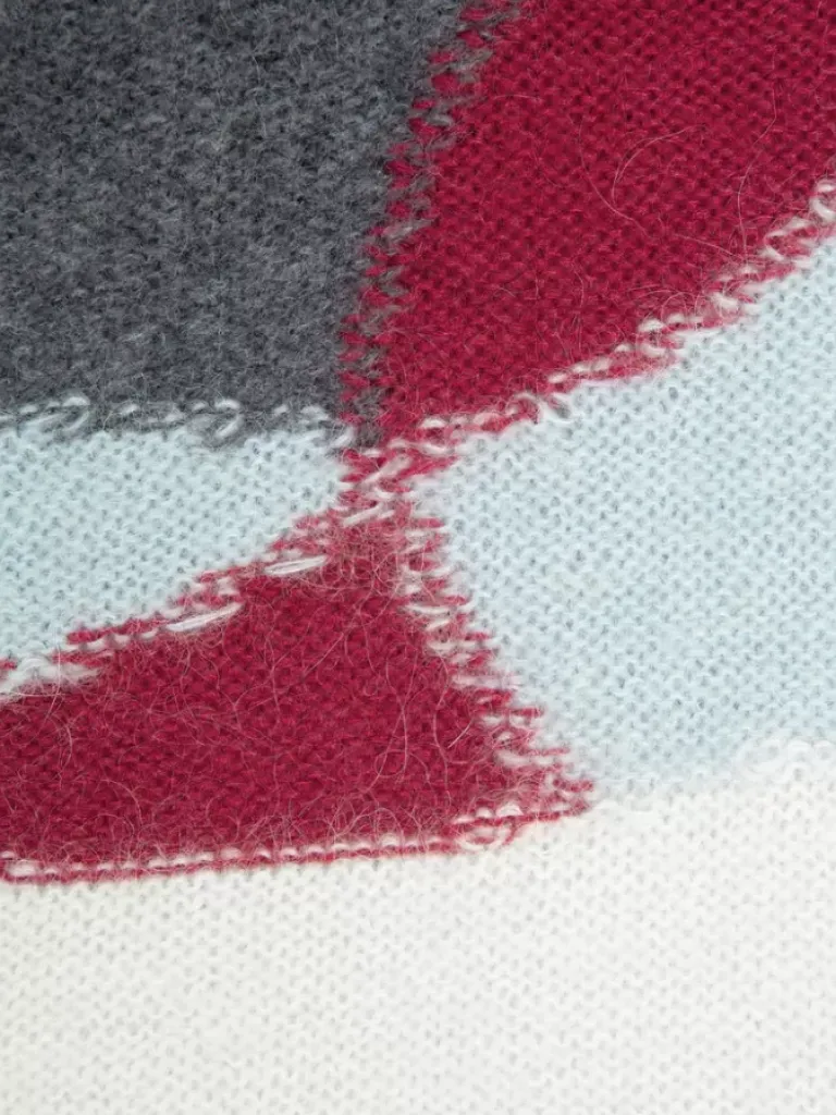 Men C2H4 006 - Ellipse Panelled Mohair Sweater