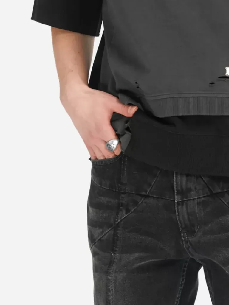 Men C2H4 005 - Emblem Badge Ring
