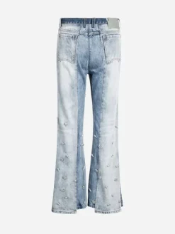 Women C2H4 005 - Emblem Button Jeans