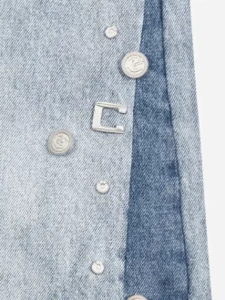 Women C2H4 005 - Emblem Button Jeans