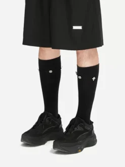 Men C2H4 005 - Emblem Button Socks