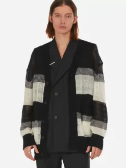 Men C2H4 007 - Enfilade Mohair Cardigan