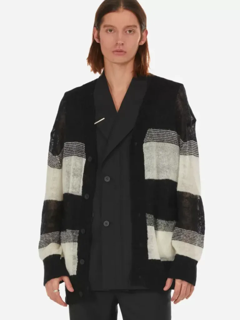Men C2H4 007 - Enfilade Mohair Cardigan