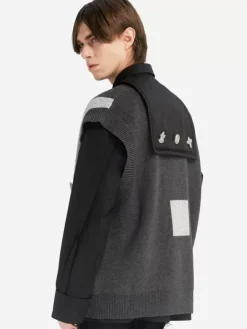 Men C2H4 005 - Geometry Knit Vest