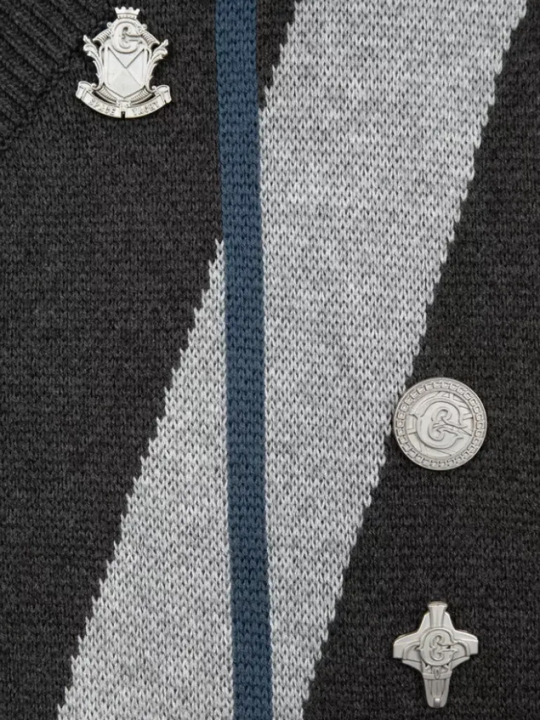 Men C2H4 005 - Geometry Knit Vest