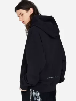 Men C2H4 003 - Grunge Guitar Print Hoodie