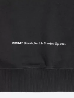 Men C2H4 003 - Grunge Guitar Print Hoodie