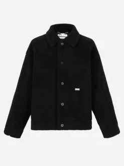 Men C2H4 006 - Handprint Padded Fleece Jacket