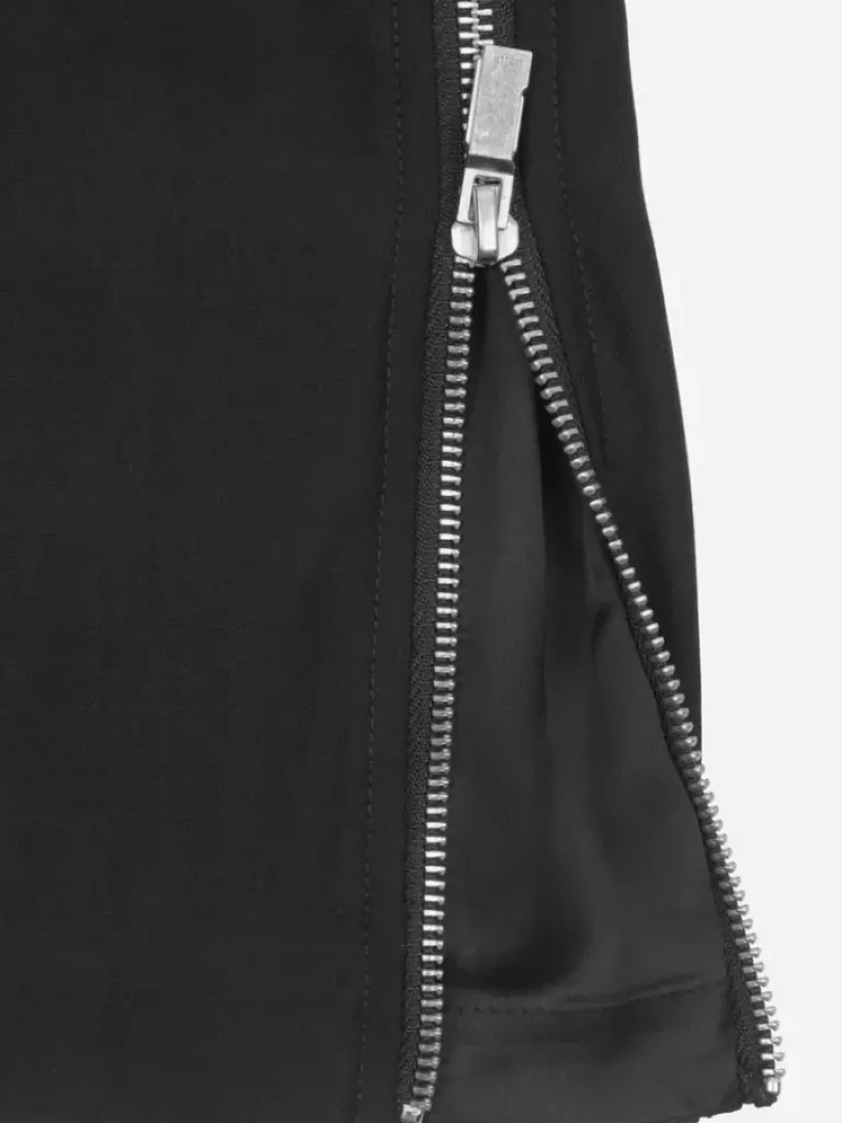 Men C2H4 006 - "Hidden Luster" Zipper Tailored Trousers