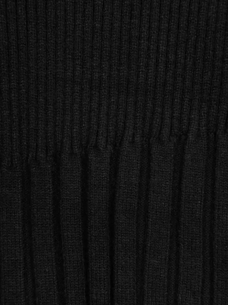 Women C2H4 006 - Hollow-Out Paneled Knit Sweater