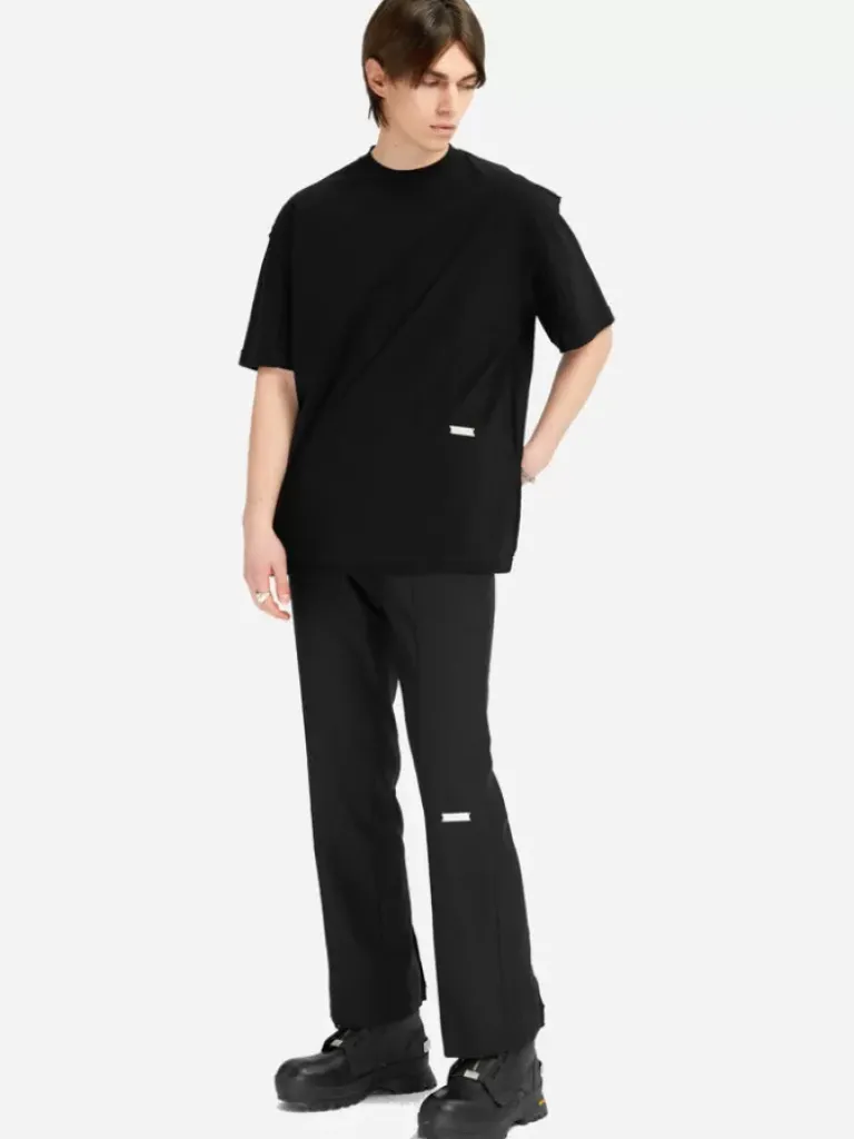 Men C2H4 005 - Inside-Out Raw Edge T-Shirt