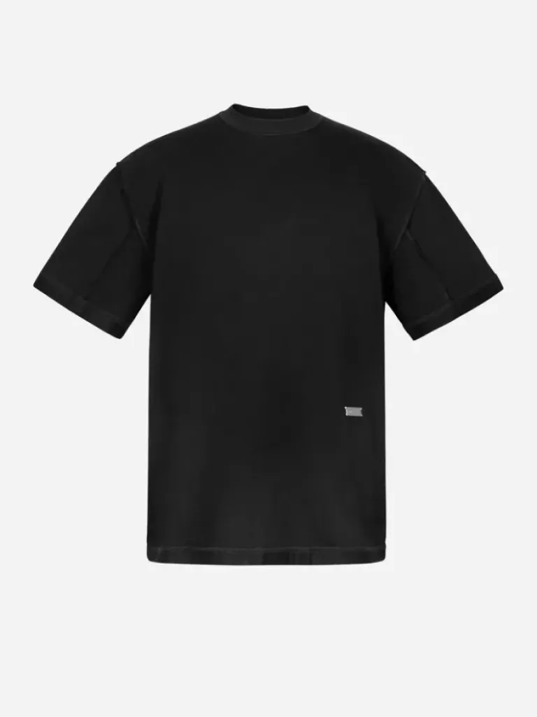 Men C2H4 005 - Inside-Out Raw Edge T-Shirt