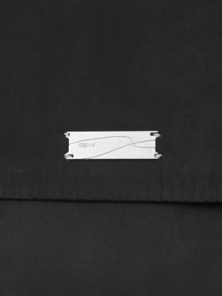 Men C2H4 006 - Intervein Layered Short-Sleeve Shirt