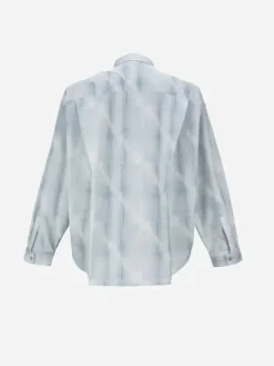 Men C2H4 002 - Intervein Panelled Shirt