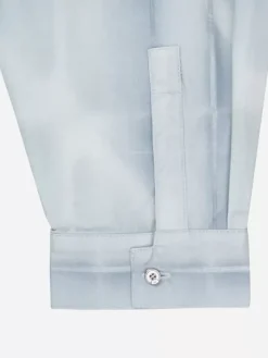 Men C2H4 002 - Intervein Panelled Shirt