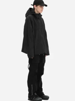 Men C2H4 004 - Intervein Panelled Windbreaker