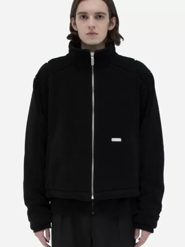 Men C2H4 002 - Intervein Stitch Fleece Jacket