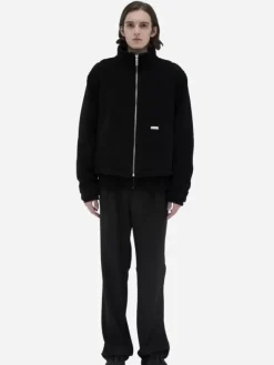 Men C2H4 002 - Intervein Stitch Fleece Jacket