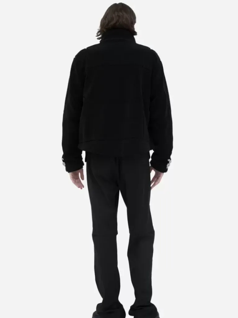 Men C2H4 002 - Intervein Stitch Fleece Jacket