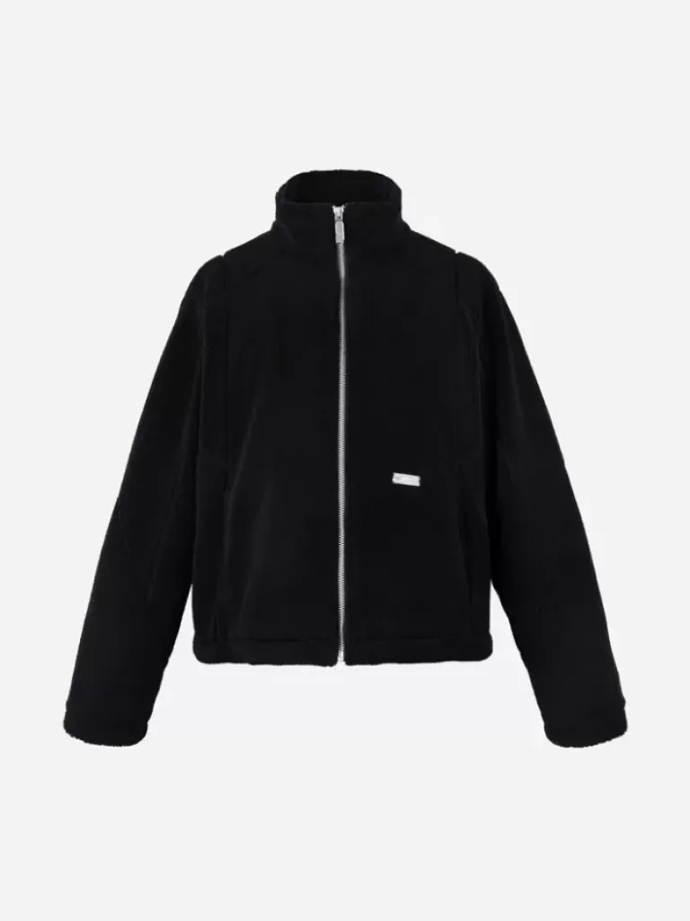 Men C2H4 002 - Intervein Stitch Fleece Jacket