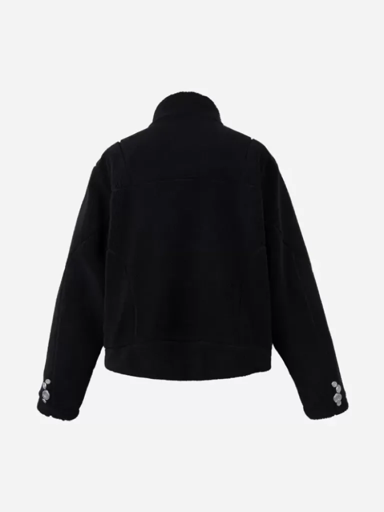 Men C2H4 002 - Intervein Stitch Fleece Jacket