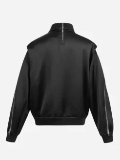 Men C2H4 005 - Intervein Zipper Bomber Jacket