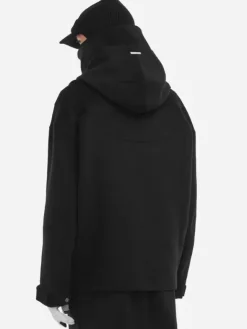Men C2H4 006 - Intervene Paneled Woolen Windbreaker
