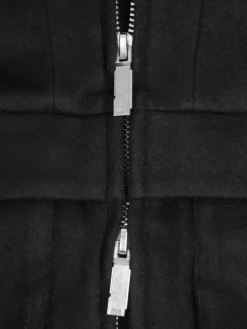Men C2H4 006 - Intervene Paneled Woolen Windbreaker