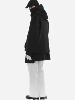 Men C2H4 006 - Intervene Paneled Woolen Windbreaker